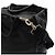Givenchy Piccola borsa tote e borsa a tracolla unisex in pelle di vacchetta nera - vista 8