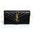 Saint Laurent Monogramm Long Wallet Schwarz - Ansicht 2
