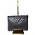 CHANEL Caviar Quilted Medium Boy Pochette Cosmetici Nera Nero - vista 2