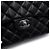 Chanel Borsa a tracolla One Flap con catena argentata Nero - vista 11