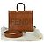 Fendi Borsa Tote Sunshine Borsa a Spalla Arancione - vista 7
