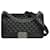 Chanel Boy Bag Medium Black Silver Series Lambskin Nero