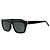 Saint Laurent Occhiali da sole SL Cassandra Monogram Square Flat Top Asian Fit Marrone - vista 3