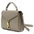 Saint Laurent Borsa Tote e Borsa a Spalla Cassandra Mini Top Handle da donna in Caviar Marrone - vista 3