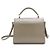 Saint Laurent Borsa Tote e Borsa a Spalla Cassandra Mini Top Handle da donna in Caviar Marrone - vista 5