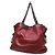 Chanel Funny Tweed Bon Bon Tote Lambskin Large Bordeaux - Ansicht 2
