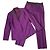Etro Milano tailleur pantalone viola in shantung di seta Prugna