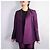 Etro Milano tailleur pantalone viola in shantung di seta Prugna - vista 10