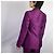 Etro Milano tailleur pantalone viola in shantung di seta Prugna - vista 4