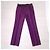 Etro Milano tailleur pantalone viola in shantung di seta Prugna - vista 5