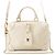 Borsa Louis Vuitton Monogram Empreinte Petite Malle Souple Bianco