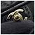 Charm per borsa Chanel Matelassé Heart Nero - vista 7