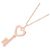 Collana con pendente Heart Key di Tiffany & Co. - vista 3
