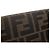 Mini borsa Fendi Roll FF Jacquard Marrone - vista 7