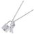 Pendente Lockit in oro bianco 18K Louis Vuitton