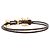 Bracciale Charm Monogram LV Bloom Louis Vuitton Marrone - vista 3