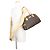 Borsa Louis Vuitton Monogram Montorgueil PM Marrone - vista 4