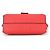 Borsa a tracolla in pelle Loewe Avenue Anagram Rosso - vista 3