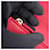 Portefeuille long en cuir rouge Yves Saint Laurent  - vue 7