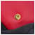 Portefeuille long en cuir rouge Yves Saint Laurent  - vue 8