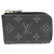 Louis Vuitton Monogram Eclipse Coin Case Black