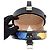 Borsa a mano Louis Vuitton Petite Boite Chapeau in pelle Nero Multicolore - vista 6