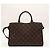 Borsa Louis Vuitton Monogram Popincourt PM Marrone Beige Blu navy Monogramma - vista 2