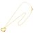 Collana a cuore in oro giallo 18K di Tiffany & Co. - vista 2
