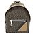 Fendi Chiode Kleiner Rucksack Sand