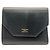 Balenciaga Smooth Calf Leather Tri-fold Wallet Black