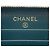 Chanel Long Wallet aus dunkelgrünem Leder - Ansicht 10