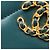 Chanel Long Wallet aus dunkelgrünem Leder - Ansicht 9