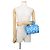 Louis Vuitton Monogram Empreinte LV x YK Speedy Bandoulière 20 Handtasche Weiß Blau - vista 5