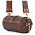 Bolso de hombro baúl Louis Vuitton Monogram Papillon Castaño - vista 2