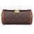 Bolso de hombro baúl Louis Vuitton Monogram Papillon Castaño - vista 3