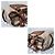Céline Celine Vintage Boogie Monogramm-Canvas und Leder Tote Bag Braun/Beige - Ansicht 7
