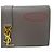 Cartera larga de cuero gris Saint Laurent Castaño - vista 8