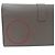 Cartera larga de cuero gris Saint Laurent Castaño - vista 9