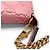 Mini borsa a tracolla con catena Gucci Rosa - vista 9