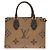 Borsa Louis Vuitton Monogram Giant OnTheGo PM Marrone - vista 2