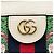 Borsa a tracolla Gucci Ophidia Higuchi Yuko Chain Beige Verde - vista 12