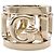 Anel de lenço Gucci Logo em ouro rosa Dourado