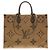 Borsa Louis Vuitton Monogram Giant OnTheGo GM Marrone - vista 2