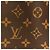 Borsa Louis Vuitton Monogram Giant OnTheGo GM Marrone - vista 6