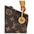 Borsa a Spalla Louis Vuitton Monogram Artsy MM M40249 Marrone - vista 3