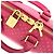 Bolsa de ombro Louis Vuitton Nanogram Speedy Bandoulière 20cm Marrom Rosa - vista 4