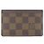 Tarjetero Damier Louis Vuitton Castaño