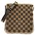 Bolsa de Ombro Louis Vuitton Damier Musette Salsa Marrom