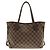Borsa Louis Vuitton Damier Neverfull PM Marrone