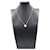 Van Cleef & Arpels Vintage Alhambra Necklace White Golden  - view 6